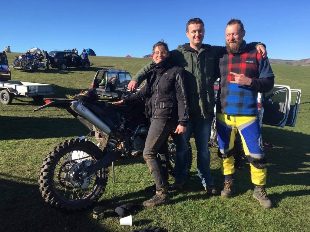 Moi, Martin et Slobodan à Cold Kiwi